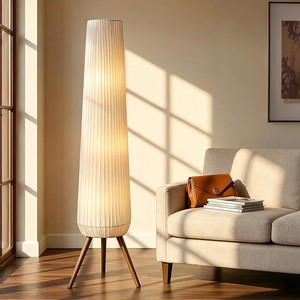 Lampes de table rectangulaires en bois de manguier, bases de lampes, style moderne du milieu du siècle, lumière naturelle miel, 27x15cm, faites à la main - Product Image 4