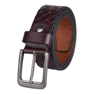 Cinturones Hechos a Mano 100% de Primera Calidad para Hombre, con Logotipo Personalizado, Ecológicos, de Cuero Genuino, Longitud y Grosor Personalizables - Product Image 1