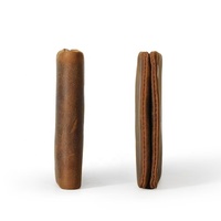 Portefeuilles pour hommes en cuir véritable, style vintage, étanches, à fermeture ouverte, de haute qualité, prix d'usine, vente chaude