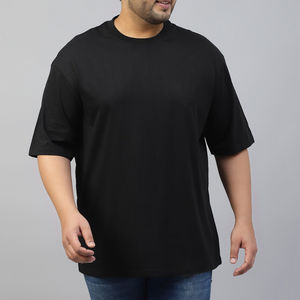 Camisetas HSI Lisas de Corte Holgado al por Mayor, Camisetas Casuales para Hombre Hechas en Pakistán, de Secado Rápido, 100% Algodón, Hechas en Pakistán - Product Image 2