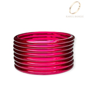 Viral Fashion Style High Quality Pink Jelly Acrylic <b>Bangles</b> for Women and Girls Wholesale Price Global Export - Product Image 4