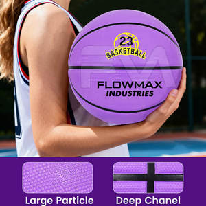 Rubber Bladder New Style <b>Basketballs</b> Quality Made Leather <b>Basketballs</b> Custom Color <b>Basketballs</b> - Product Image 3