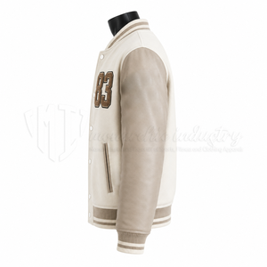 Chaqueta Varsity de Invierno Unisex Personalizada con Parche de Chenilla, Resistente al Viento, Ecológica y Transpirable para Proveedores OEM ODM con Logotipo Personalizado - Product Image 4