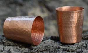 High Performance Copper Glass Tumbler Manufacturer Ayurvedic Drinking Water Cup Bulk Export Metal <b>Drinkware</b> Supplier - Product Image 2