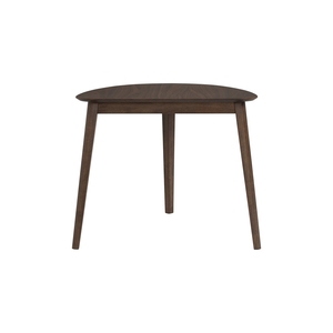 Mid Century Modern Triangular Solid <b>Wood</b> Dining <b>Table</b> <b>Small</b> Space Kitchen <b>Table</b> with Tapered Legs for 2-3 Persons - Product Image 2