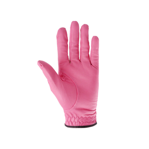 ถุงมือกอล์ฟหนังแท้สีชมพูมือขวาแบบไม่ลื่นพร้อมตัวล็อคแบบตะขอและห่วงสำหรับผู้หญิง - Product Image 5
