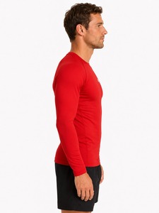 Rashguard MMA pour hommes, respirant, écologique, séchage rapide, antibactérien, manches longues, design personnalisable, faible MOQ, service OEM - Product Image 4