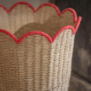 Kids <b>Storage</b> <b>Basket</b> for <b>Toys</b> Children Nursery Organizer <b>Basket</b> Baby Room Decorative Laundry <b>Basket</b> OEM ODM Natural Woven - Product Image 3