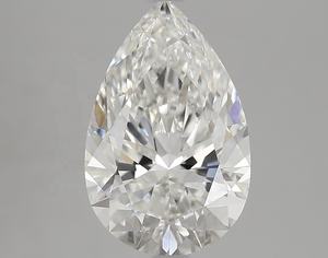 A Diamond Endless Glow 3.00 CT Poire Cut Lab Grown CVD Diamond 12.35 MM IGI Certified F Color VS1 Clarity - Product Image 1