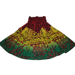 Vestido Maxi de Otoño para Mujer, Estilo Hawaiano, Tropical, con Bordado Floral, Casual, Ligero y Fluido - Product Image 5