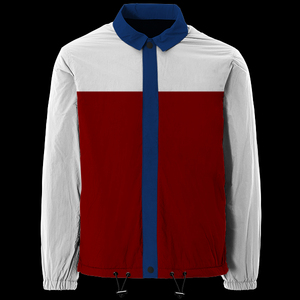 เสื้อแจ็คเก็ตโค้ชผู้ชายสไตล์โมเดิร์น น้ำหนักเบา สวมใส่สบาย ติดกระดุม แฟชั่นสตรีท เหมาะสำหรับการเดินทางและสวมใส่ในชีวิตประจำวัน - Product Image 1