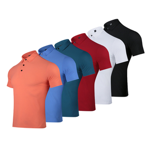 Chemises polo personnalisées à la mode, vente en gros de chemises polo, t-shirt décontracté pour hommes à séchage rapide pour le tennis et le golf - Product Image 1
