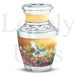 Urna de cremación clásica para cenizas de seres queridos, urna conmemorativa grande y majestuosa para cenizas humanas, recuerdo decorativo, tributo funerario. - Product Image 2