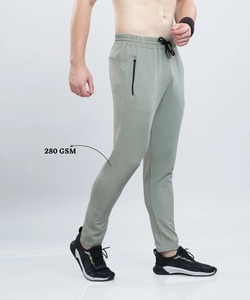 Ensemble d'échantillons de tissus mélangés – Pantalon de sport slim pour homme CoreFlex – Bas en Dobby Lycra importé (280 GSM) |   Ajustement de la cheville - Product Image 1