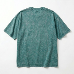 Camisetas de Hombre Estilo Nuevo, Calidad Premium, Lavado Ácido, 100% Algodón, Tela Suave, Transpirable, Secado Rápido, Elegante para Atuendo Casual Diario - Product Image 4