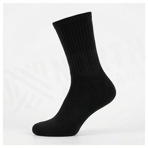 Chaussettes North Approach Crew noires avec imprimé lettres, respirantes, pour adultes, décontractées, printemps - Product Image 3