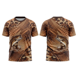 Camiseta de Pesca de Manga Larga Sublimada, Personalizada, de Poliéster Transpirable, Secado Rápido, Protección UV, Antibacteriana - Product Image 6