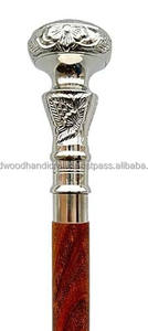 Vente chaude bâton de marche en bois avec nouveau Design poignée en laiton canne de marche pliante cannes de marche décoratives - Product Image 1