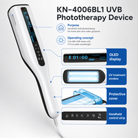 Perangkat Fototerapi Lampu UVB Kompak KN-4006BL1 dengan Timer 30 Menit dan Penyinar yang Dapat Disesuaikan untuk Penggunaan di Rumah