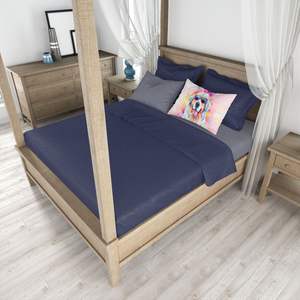 Ligero y súper suave Gran Pirineo Hippie Dawg Funda De Almohada estándar Fácil cuidado Ilustraciones decorativas Funda de cojín - Product Image 4