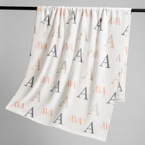 Manta de Franela Tejida Lisa para Sublimación, Personalizada, Anti-Pilling, Ecológica, con Nombre Personalizado para Uso en Avión - Product Image 2