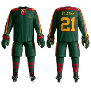 Design impressionnant Top Tendance Qualité Supérieure Hommes Sport Hockey Sur Glace Maillot Authentique Prix Compétitif Hockey Sur Glace Équipe Uniforme - Product Image 1