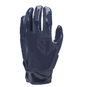 American Football Gloves Leather Full Finger Non-Slip Adjustable Wrist Strap for <b>Game</b> & Practice - Product Image 3