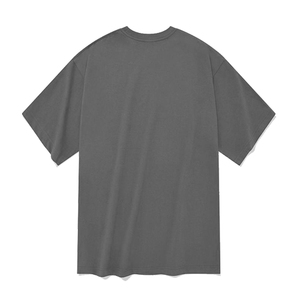 Camiseta de Manga Corta con Cuello Redondo para Hombre, Color Verde, Corte Regular, 100% Algodón, Lisa, Informal, de Color Sólido, Tejido de Punto Jersey, Último Diseño OEM ODM - Product Image 6
