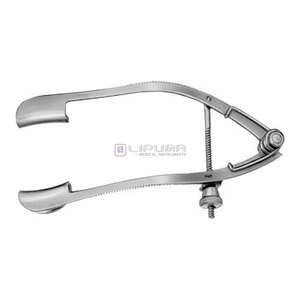 Espéculos para párpados LISTER BURCH de 3-1/4 pulgadas, instrumentos médicos quirúrgicos de acero inoxidable, retractor ocular, herramienta oftálmica para retractor de párpados - Product Image 1