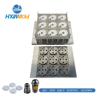 Molde de Termoformado de Aluminio Combinado para Tapas, Ciclo Rápido, Alta Precisión, Tolerancia de 0.02mm-0.05mm, Servicio OEM/ODM
