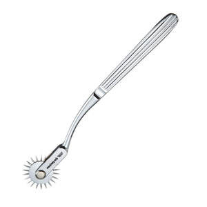 Chrome-plated <b>Pinwheel</b> With Precision-machined Rotating Spur Stainless Steel Handle <b>Wartenberg</b> <b>Pinwheel</b> - Product Image 5