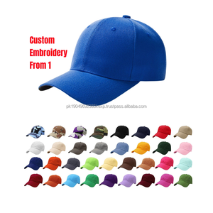 Logotipo personalizado Vintage sombreros de papá desgastados de alta calidad ajustable de algodón liso béisbol Jeans gorras hombres mujeres estilo ajustado impreso - Product Image 5