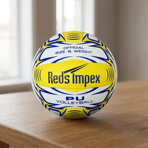 Balón de Voleibol Cosido a Máquina con Cubierta de PU Suave al Tacto para un Control Mejorado, Entrenamiento, Práctica y Partidos - Product Image 2
