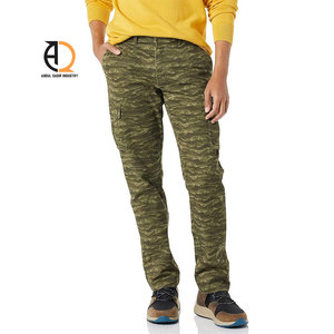กางเกงคาร์โก้ผู้ชายลำลองหลายกระเป๋า - Product Image 4