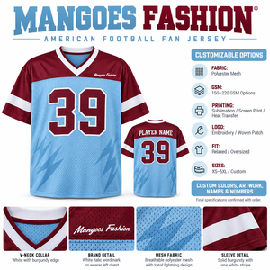 Pull-over unisexe oversize pour le jour du match de football avec col et poignets contrastants, idéal pour les rassemblements en extérieur pour hommes - Product Image 6