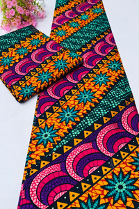 Stylish African Wax Print Island Cotton Fabric for Clothing Home Decor Sewing and Fashion Exported by Hitjem Export Company - Product Image 6