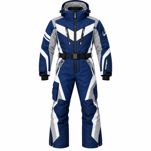 Combinaison de ski professionnelle imperméable et coupe-vent, combinaison de ski de neige, vêtements de sport d'hiver, vêtements de snowboard pour activités de plein air - Product Image 1