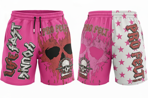 Pantalones Cortos Deportivos Transpirables de Secado Rápido 100% Algodón con Estampado Puff Personalizado OEM ODM, para Entrenamiento de Verano, Ropa Deportiva Informal, con Cordón Ajustable - Product Image 3