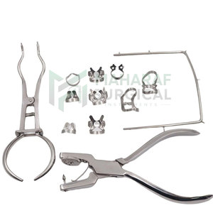 Offre Spéciale – Kits de Digue de Koffner Manuels en Acier Inoxydable de Haute Qualité, Certifiés CE – Instruments Dentaires - Product Image 3