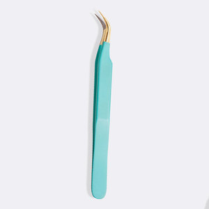 Pinzas Profesionales para Pestañas, Punta Fina, Acero Inoxidable, Herramienta para Extensión de Pestañas para Maquilladores y Salones - Product Image 3