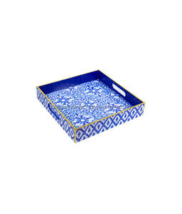 Bandeja de incrustaciones de hueso de diseño rectangular Vintage moderno personalizado de alta calidad platos de inserción exclusivos para uso en fiestas Color de tamaño hecho a mano - Product Image 3