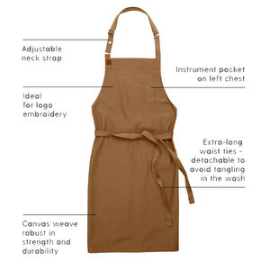 Nuevos Delantales de Cocina Personalizados Exoro Apparels 2026, Delantales de Lona Elegantes, Ligeros, de Alta Calidad, Profesionales para el Hogar, Restaurantes y Bares - Product Image 6