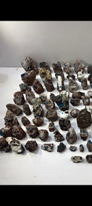 Cavansita Natural en Grupo de Stilbites, Lote de Especímenes, Cristal de Cavansita Azul Raro, Mineral en Bruto, Venta al por Mayor - Product Image 3