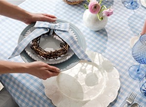 Luxury Handmade Round Mother of Pearl Inlay Charger Plate Scalloped Shell Mosaic Decorative Placemat for Hotel Tableware Decor - Product Image 3