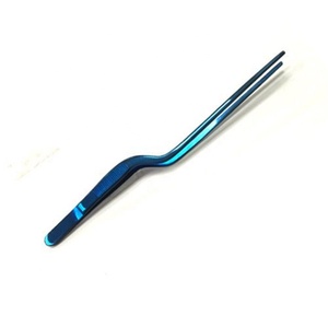 Pince de présentation de cuisine Altomme Instruments en acier inoxydable, pointe incurvée et pointue, durable et de haute qualité pour la présentation alimentaire - Product Image 4