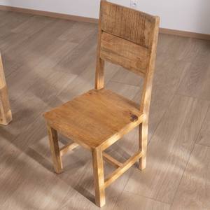 Juego de 2 sillas de comedor Vandana Urban Haven de madera de mango crudo Manoha - Product Image 2