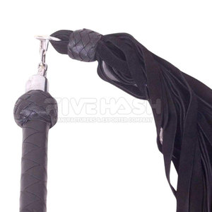 Classic Leather <b>Flogger</b> With Smooth Finish Multi Tail Design And Strong Comfortable Handle For Reliable Daily Use - Product Image 4