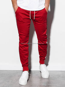 กางเกงวอร์มของผู้ชาย,กางเกงวิ่งผ้าฝ้ายขนแกะทรงสลิมฟิตลำลองดีไซน์ใหม่ล่าสุดปี2021 - Product Image 6