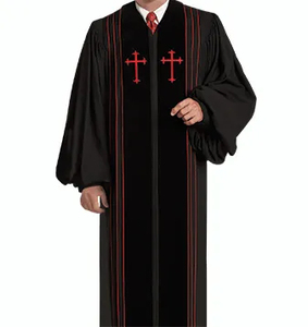 Últimos Modelos de Túnicas de Coro Modernas con Mangas Cortas, Calidad Premium y Duraderas, Unisex, Aptas para Actuaciones de Coro - Product Image 5
