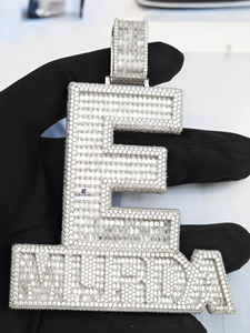 Collar de Lujo con Colgante de Cangrejo con Incrustaciones de Diamantes de Moissanita, Estilo Hip Hop, Acabado Dorado - Product Image 5